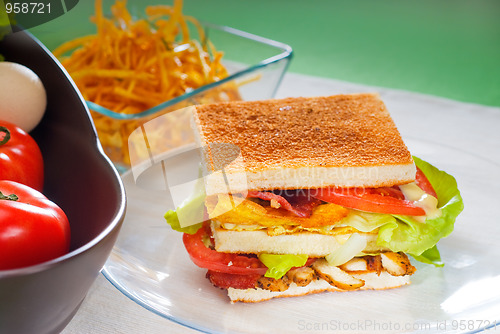 Image of club sandwich