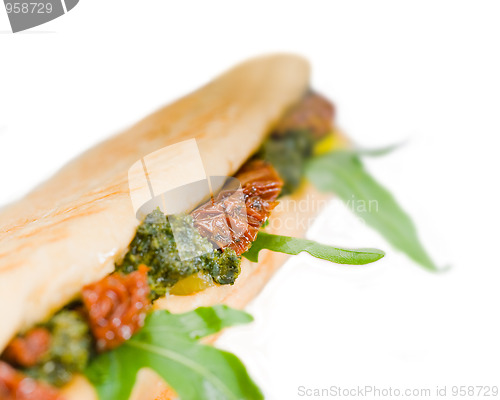 Image of panini sandwich