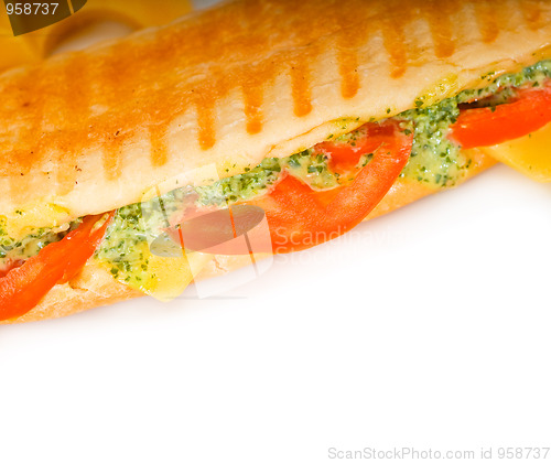 Image of panini sandwich