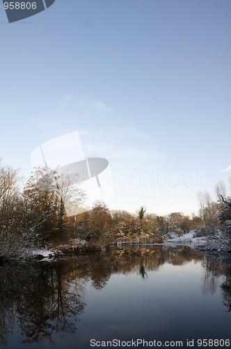 Image of Winter lake