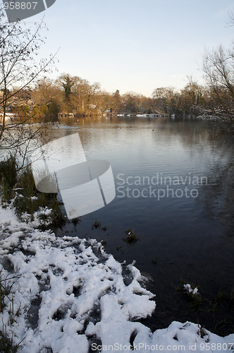 Image of Winter lake