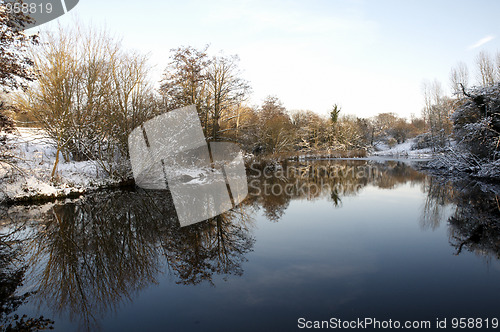 Image of Winter lake