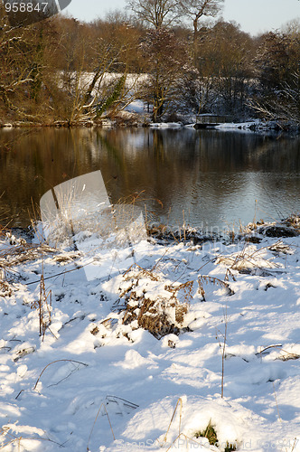 Image of Winter lake