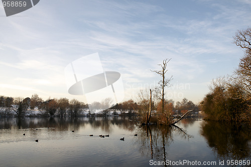 Image of Winter lake