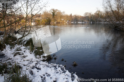 Image of Winter lake