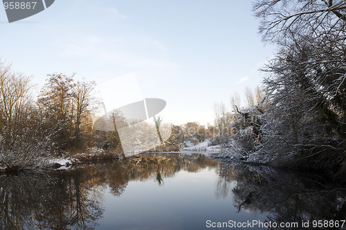 Image of Winter lake