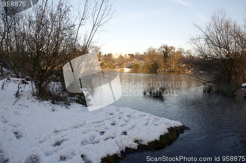 Image of Winter lake