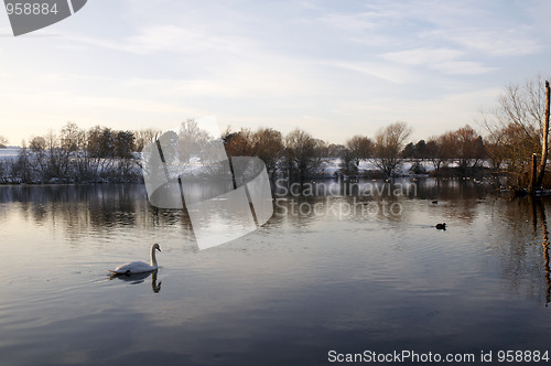 Image of Winter lake