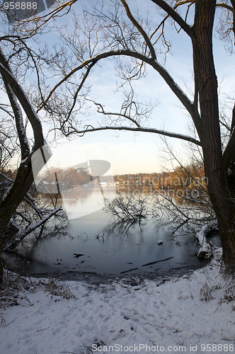 Image of Winter lake