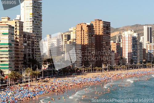 Image of Benidorm beach