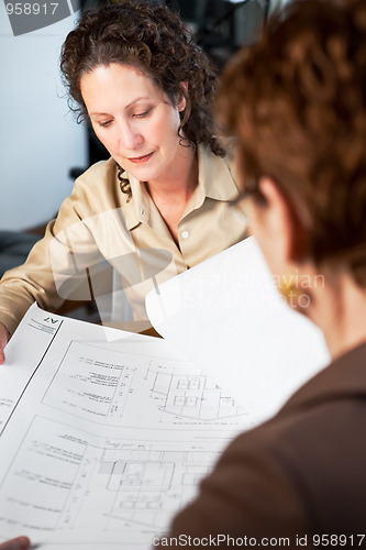 Image of Working businesswomen