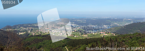 Image of Coast villages in Asturias panoramic