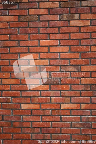 Image of Red brick wall texture