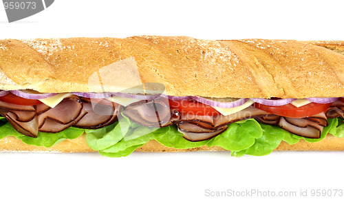 Image of Ham And Salad Sub