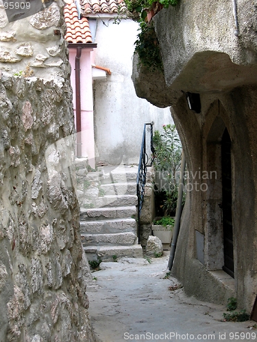 Image of historic street in Europe