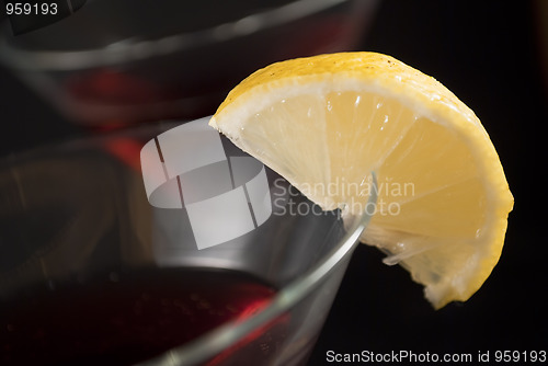 Image of Cocktail with lemon