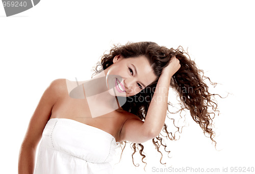 Image of Beautiful young woman