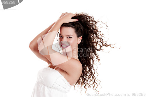 Image of Beautiful young woman