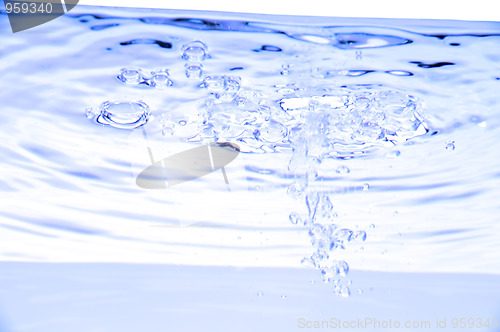 Image of Blue water