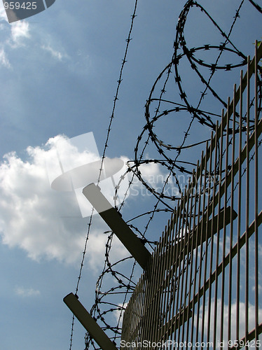 Image of barbed wire