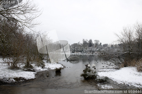 Image of Winter lake