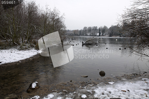 Image of Winter lake