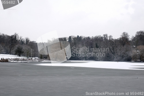 Image of Winter lake