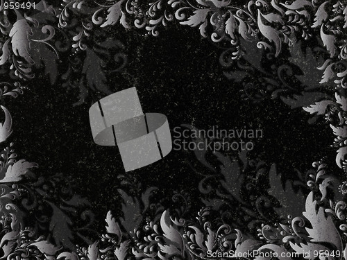 Image of decorated granite