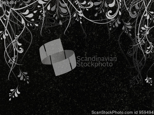 Image of decorated granite