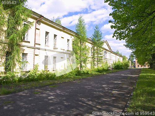 Image of building and road