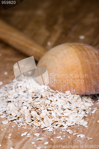 Image of oat flakes
