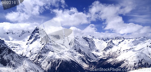 Image of Panorama Caucasus Mountains