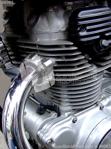 Image of Motorcycle engine