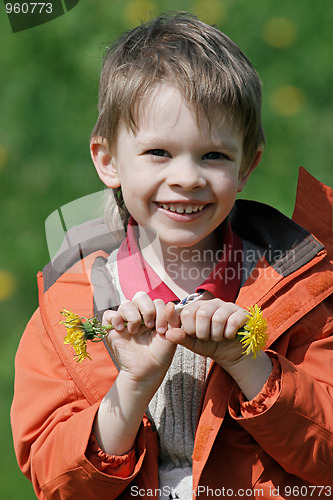 Image of Boy in summer day.