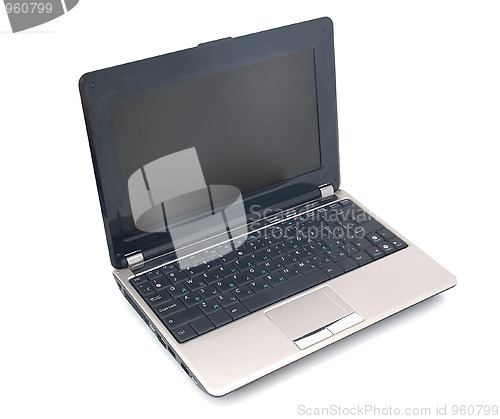 Image of Laptop isolated on white.