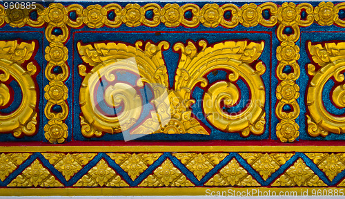 Image of Thai style molding art 