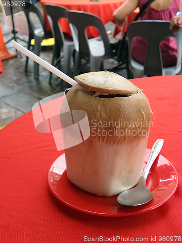 Image of Fresh coconut juice