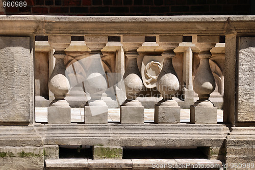 Image of stone balustrade 