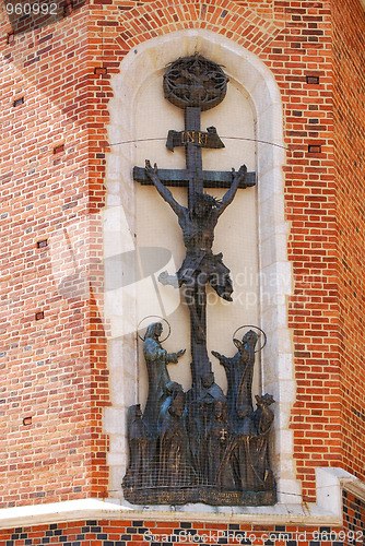 Image of Fragment of St Mary's Church in Cracow