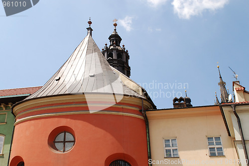 Image of Maly Rynek in Cracow, Poland
