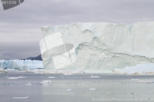 Image of Iceberg in Ilulissat at sunset