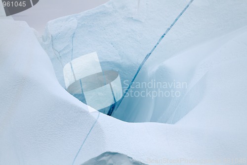 Image of Hole in an iceberg