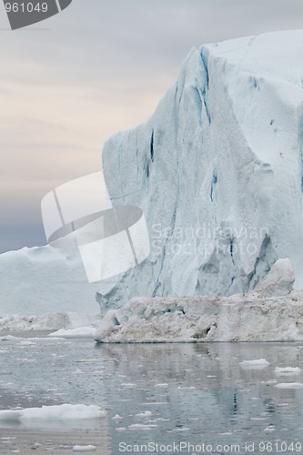 Image of Iceberg in Ilulissat at sunset