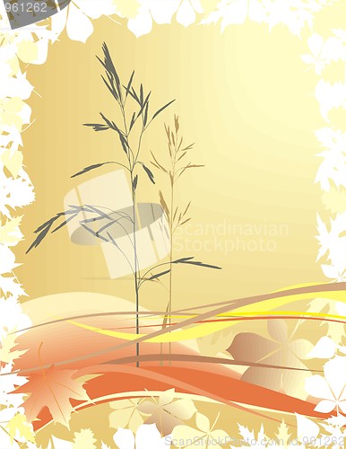 Image of Autumn background design