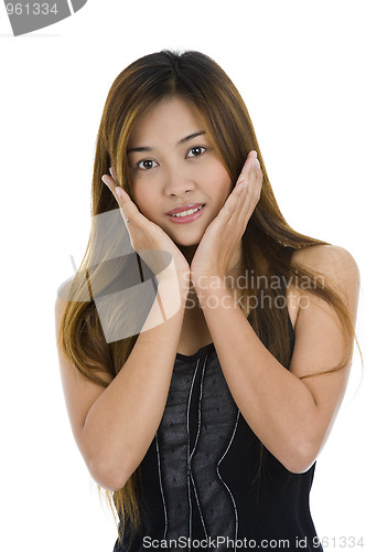 Image of beautiful young asian