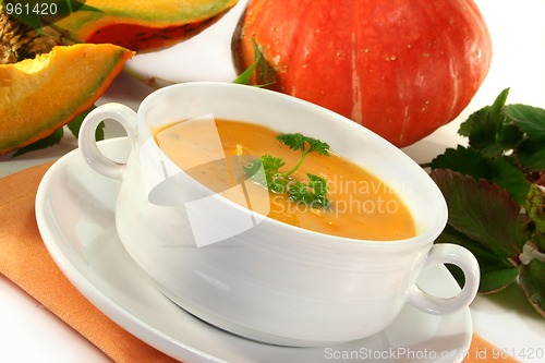 Image of Pumpkin cream soup