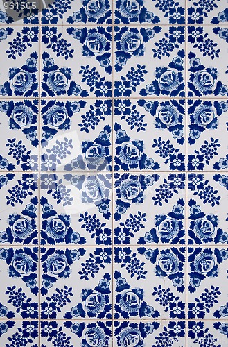 Image of Old tiles background
