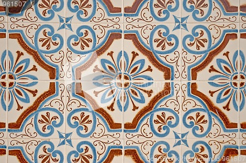 Image of Old tiles background