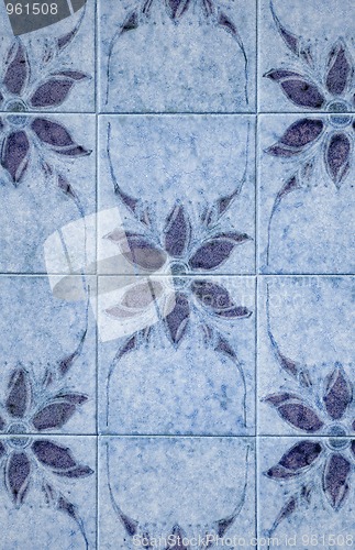 Image of Old tiles background