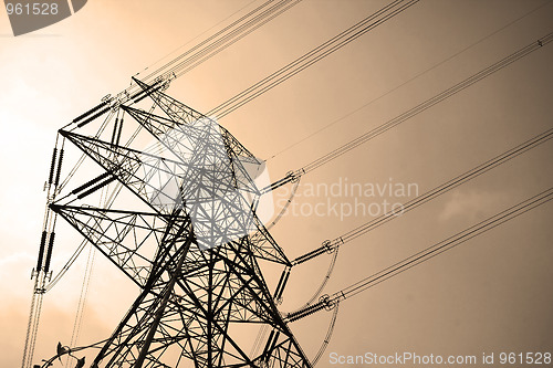 Image of Electricity pylons